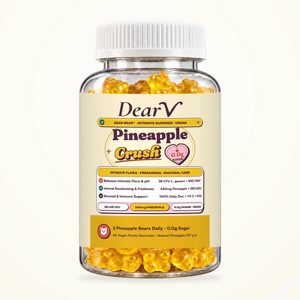 Dear V · Pineapple Crush — Probiótico Vaginal en Gominolas de Piña